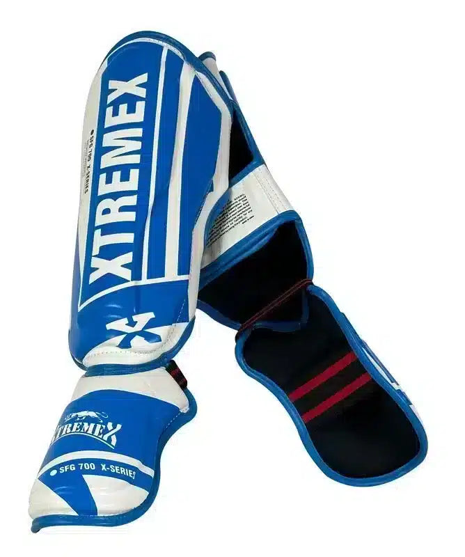 X-SERIES SHIN INSTEP GUARD BLUE