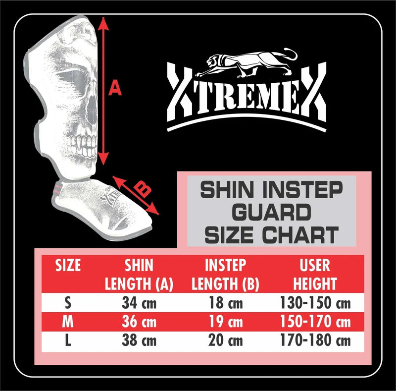 X-SERIES SHIN INSTEP GUARD BLUE