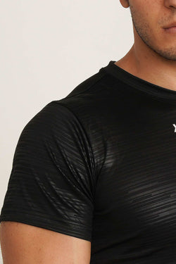 Image of Striped Slim Fit Tshirt