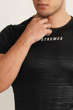 Image of Striped Slim Fit Tshirt