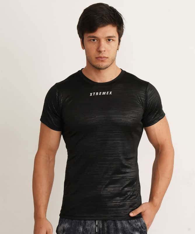 Image of Striped Slim Fit Tshirt