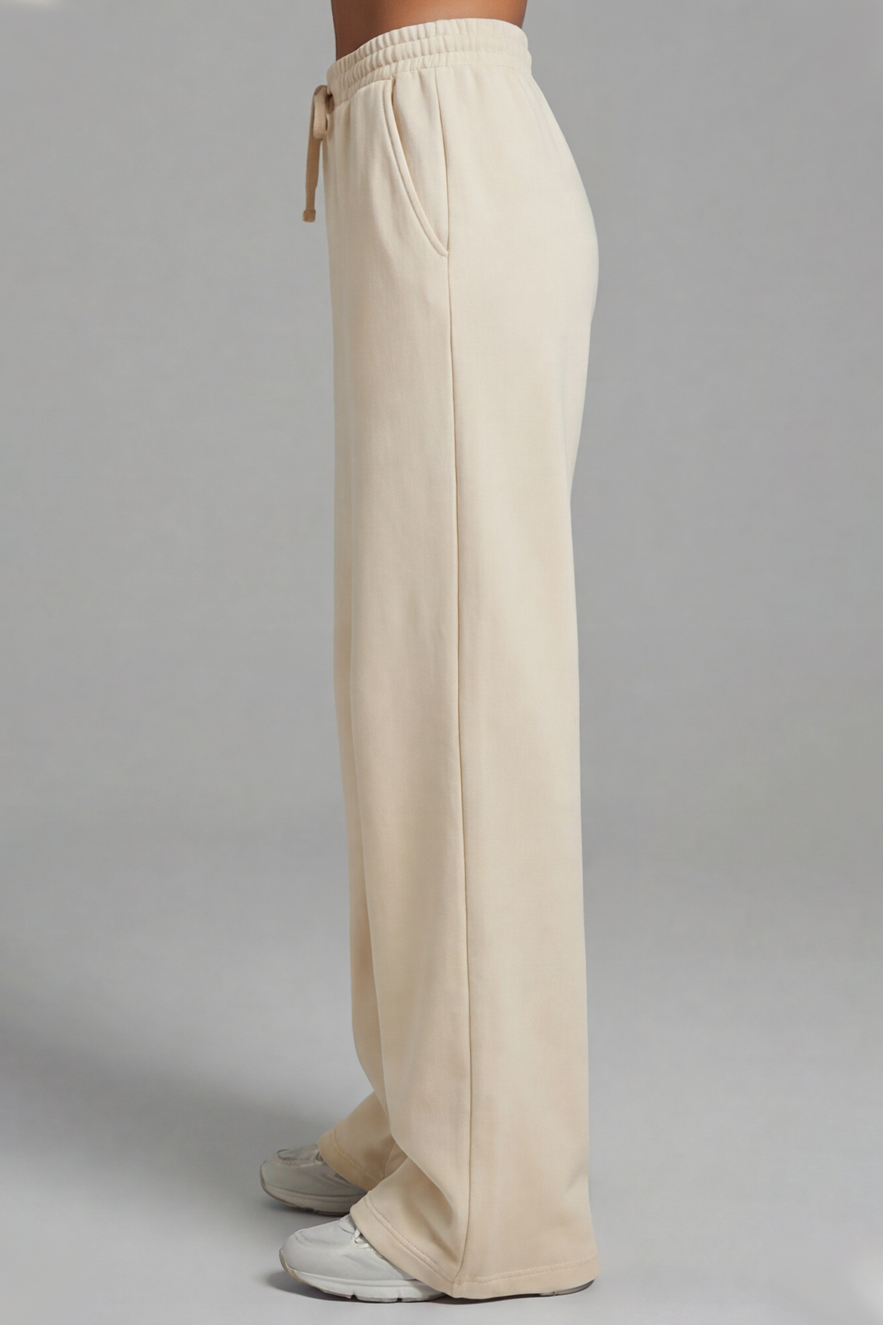 Image of Everyday Flared Pants - Beige