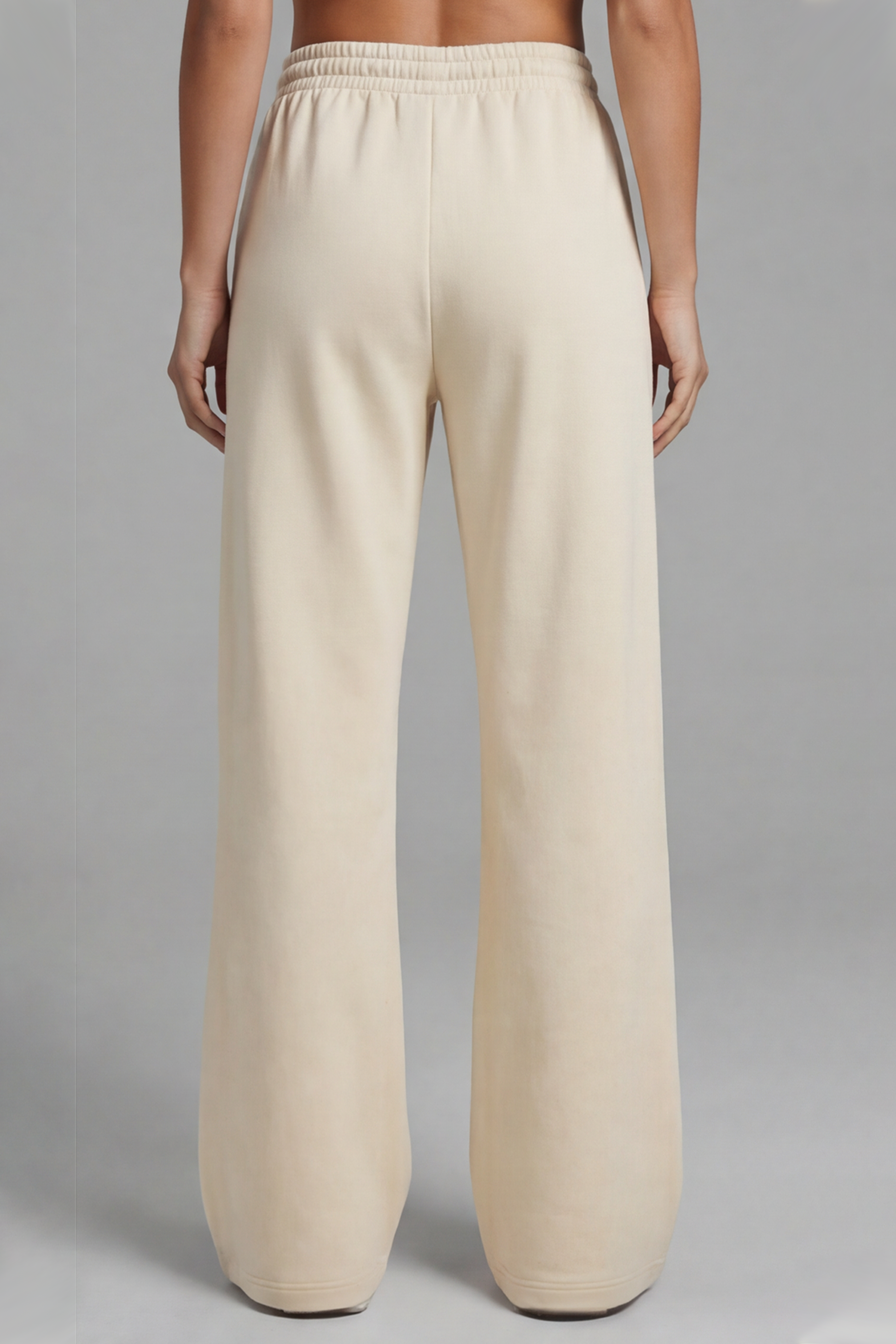 Everyday Flared Pants - Beige