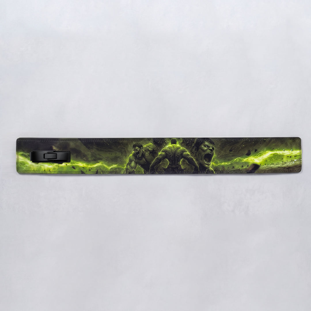 Image of Gamma Rage 13mm Powerlifting Lever Belt (Green)