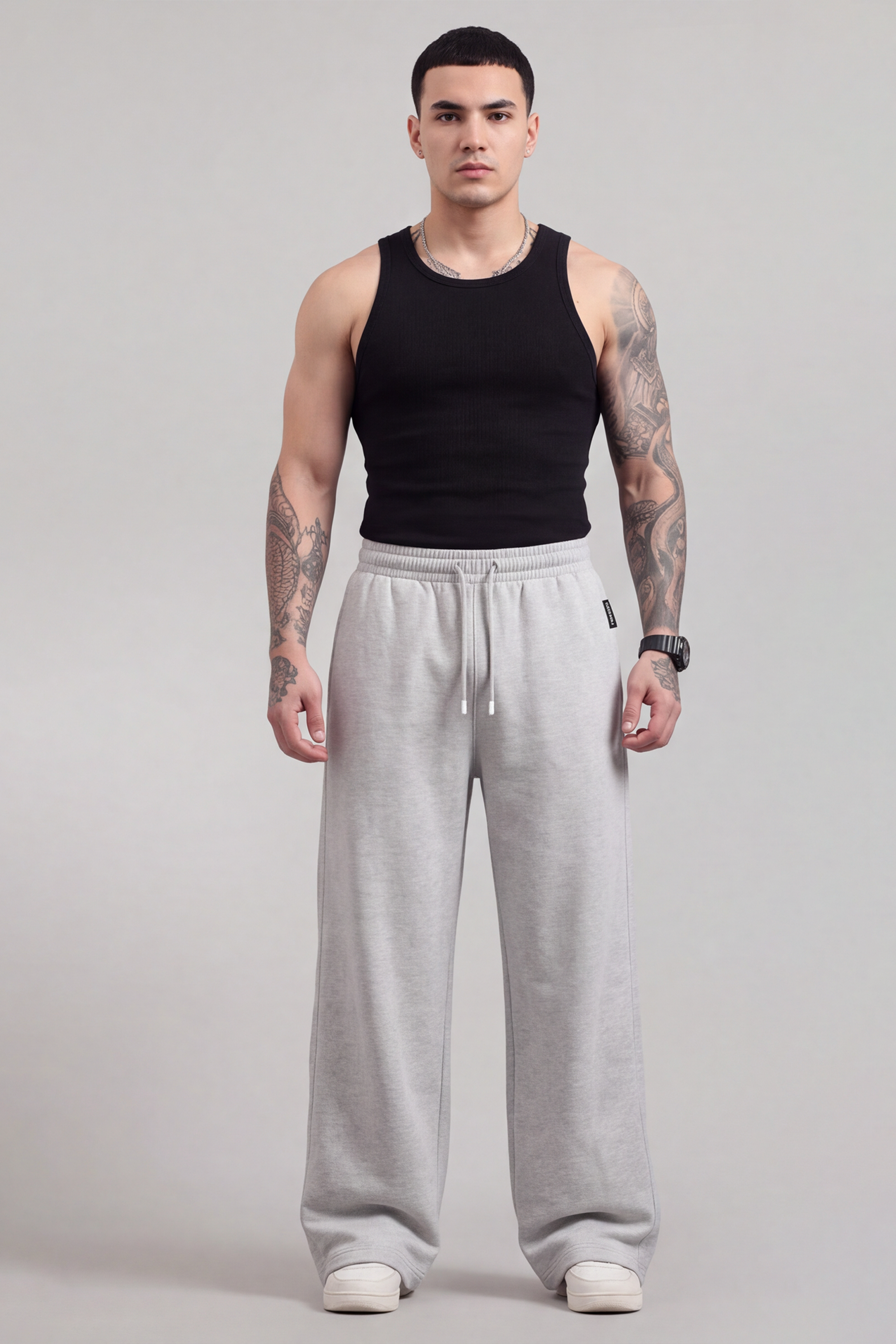 Image of TwinZip Unisex Joggers - Melange