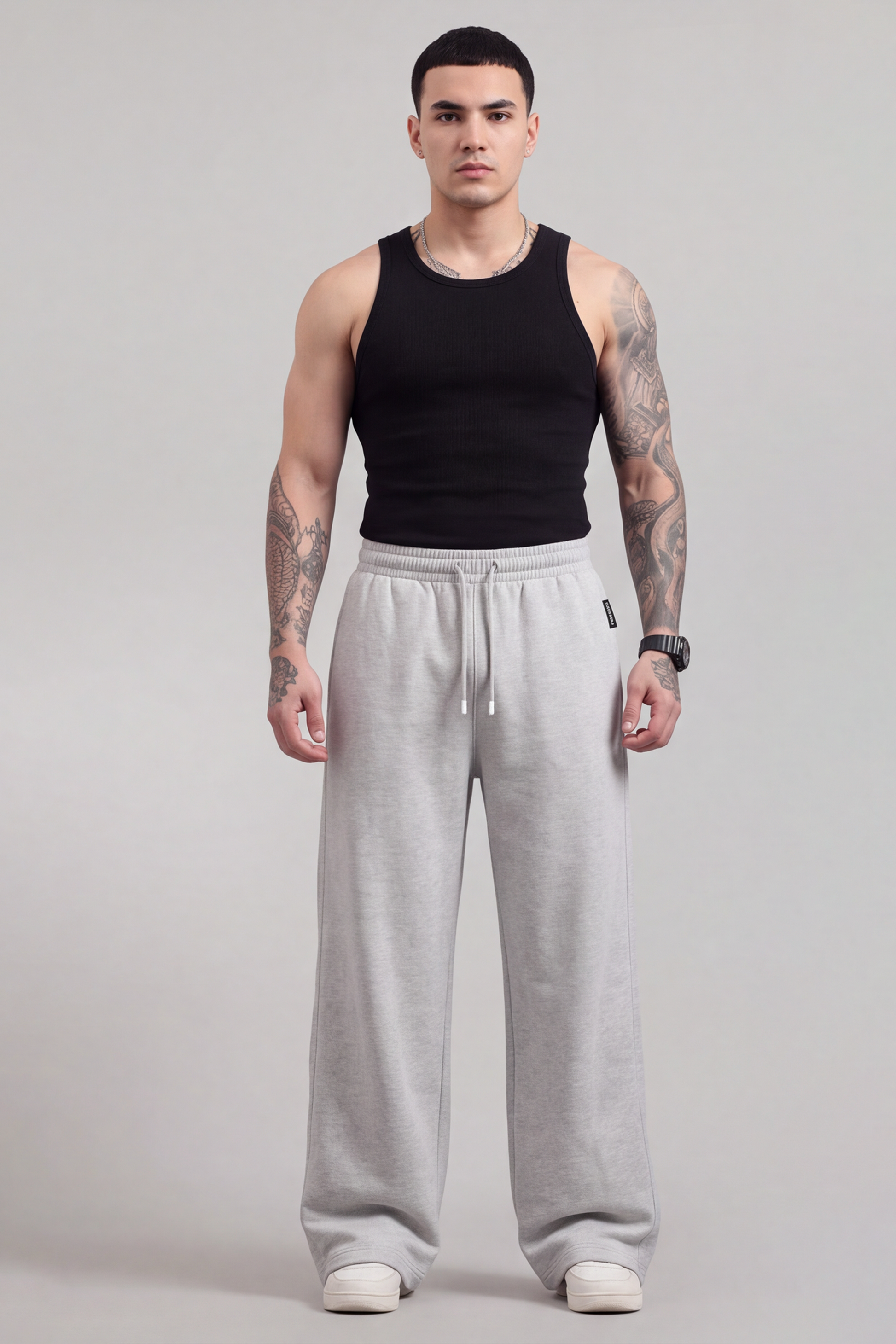 TwinZip Unisex Joggers - Melange