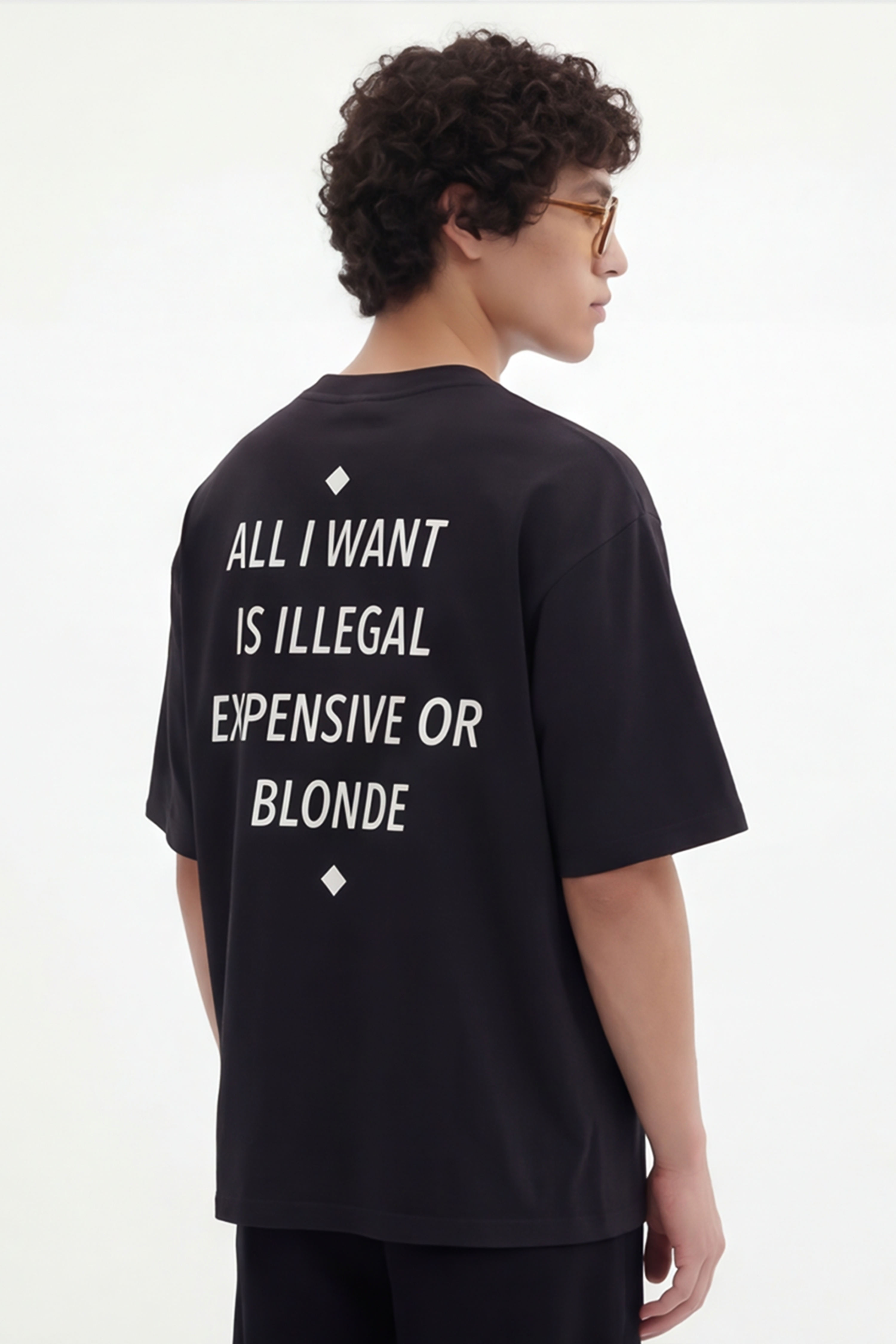 Image of Blonde Lover Unisex Oversized Tshirt