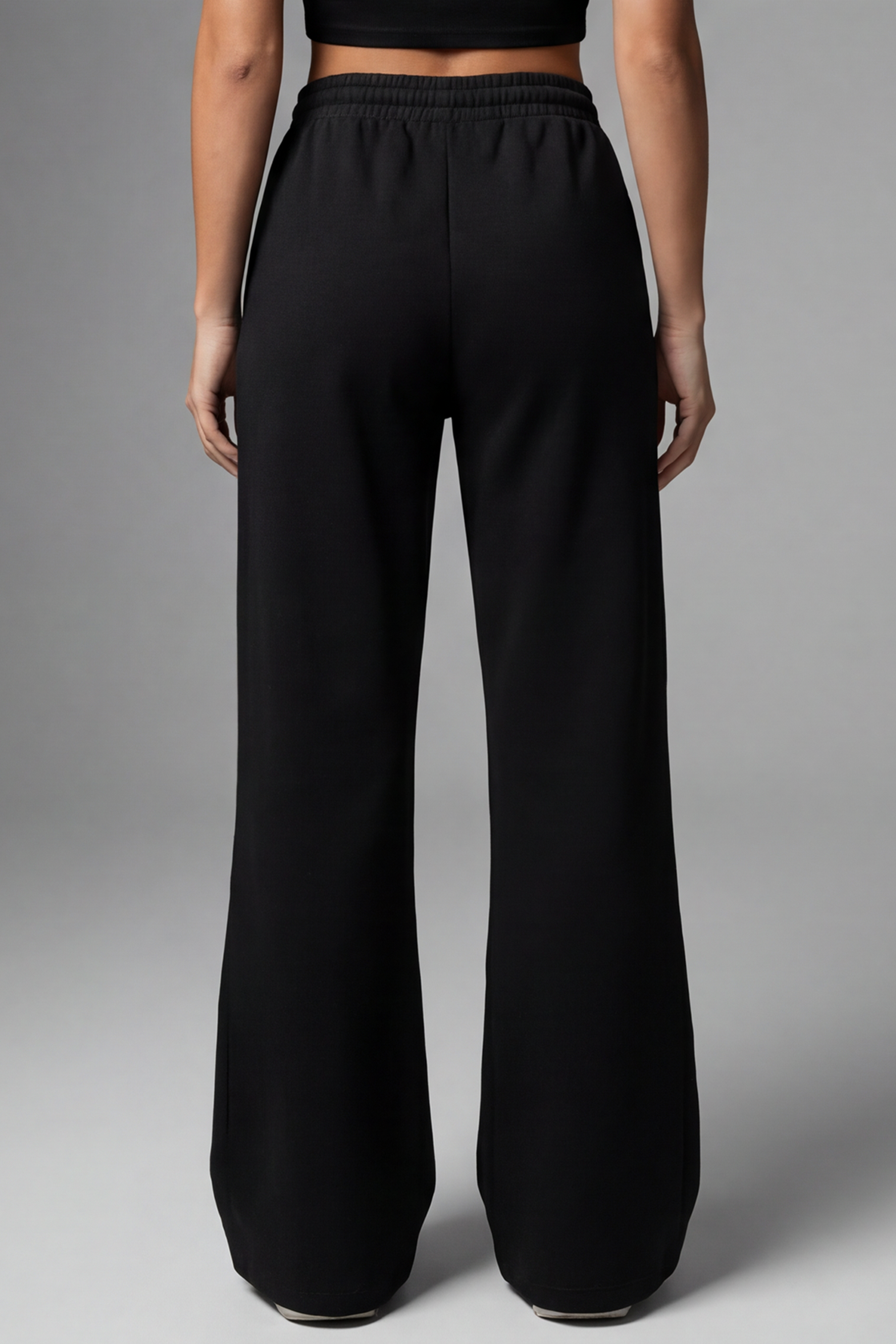 Image of Everyday Flared Pants - Black