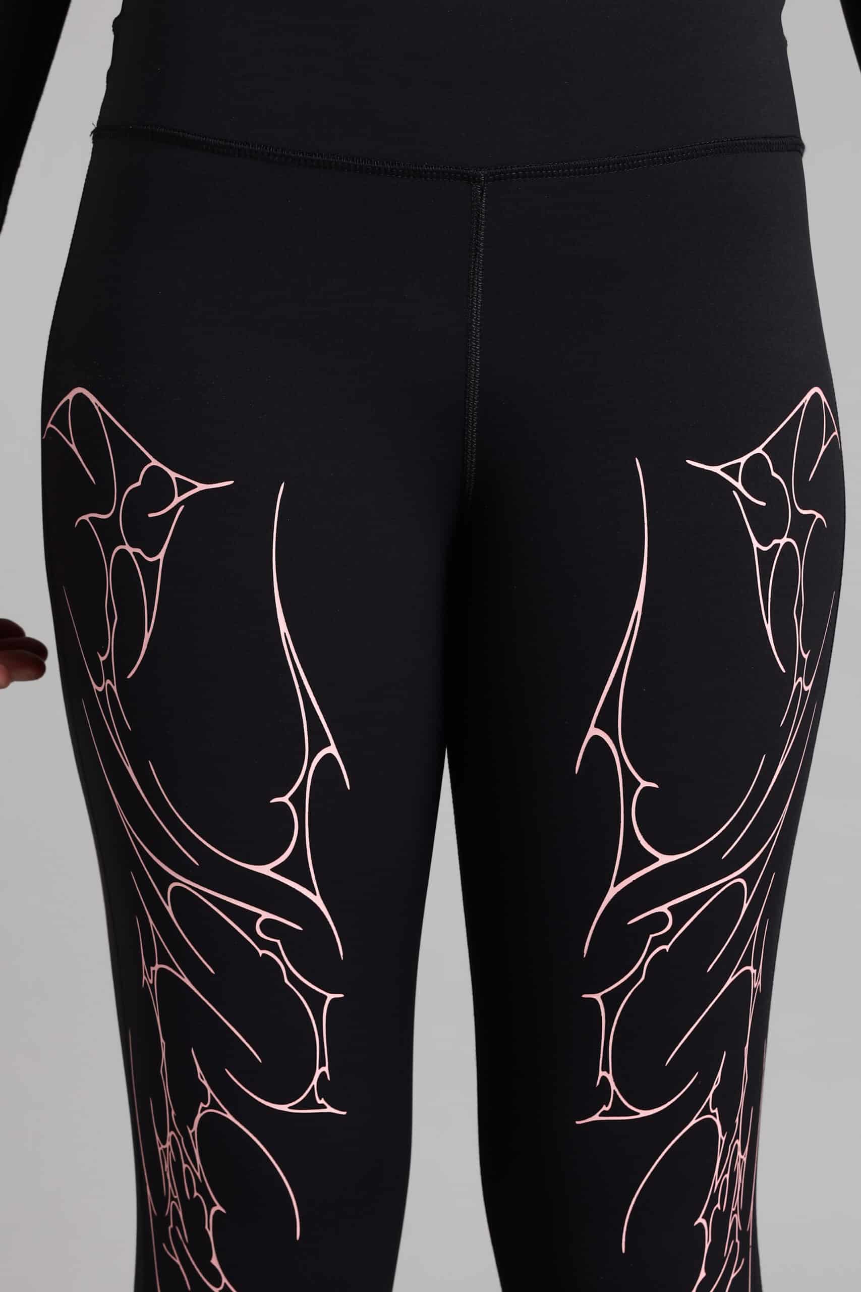 Image of Pink Storm Seamless Leggings