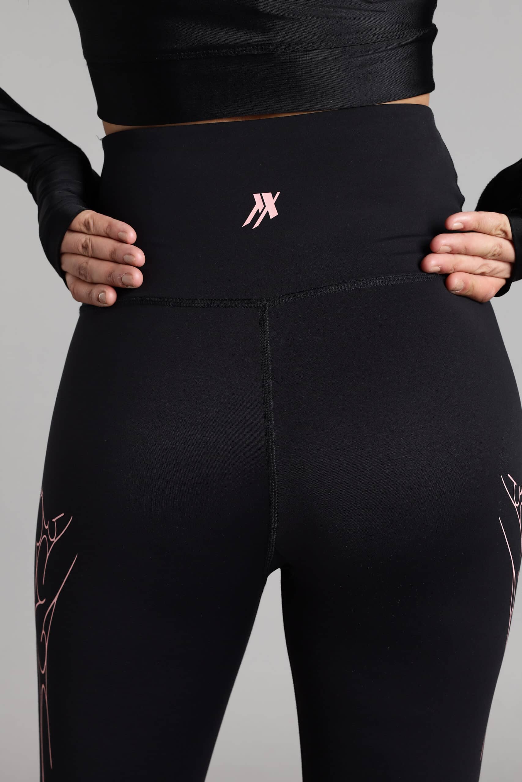 Image of Pink Storm Seamless Leggings