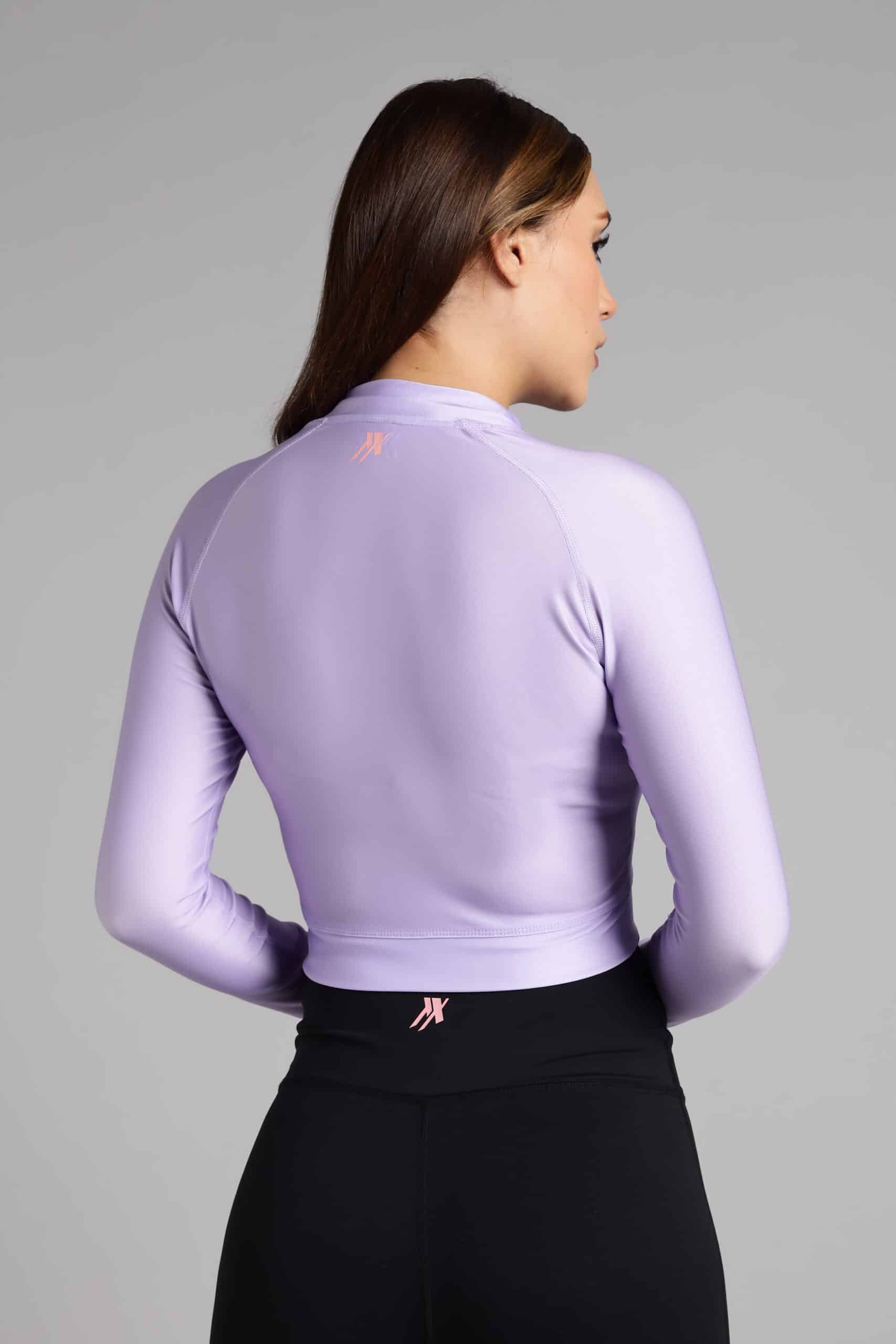 Women Grace Cropped Compression Zipper
