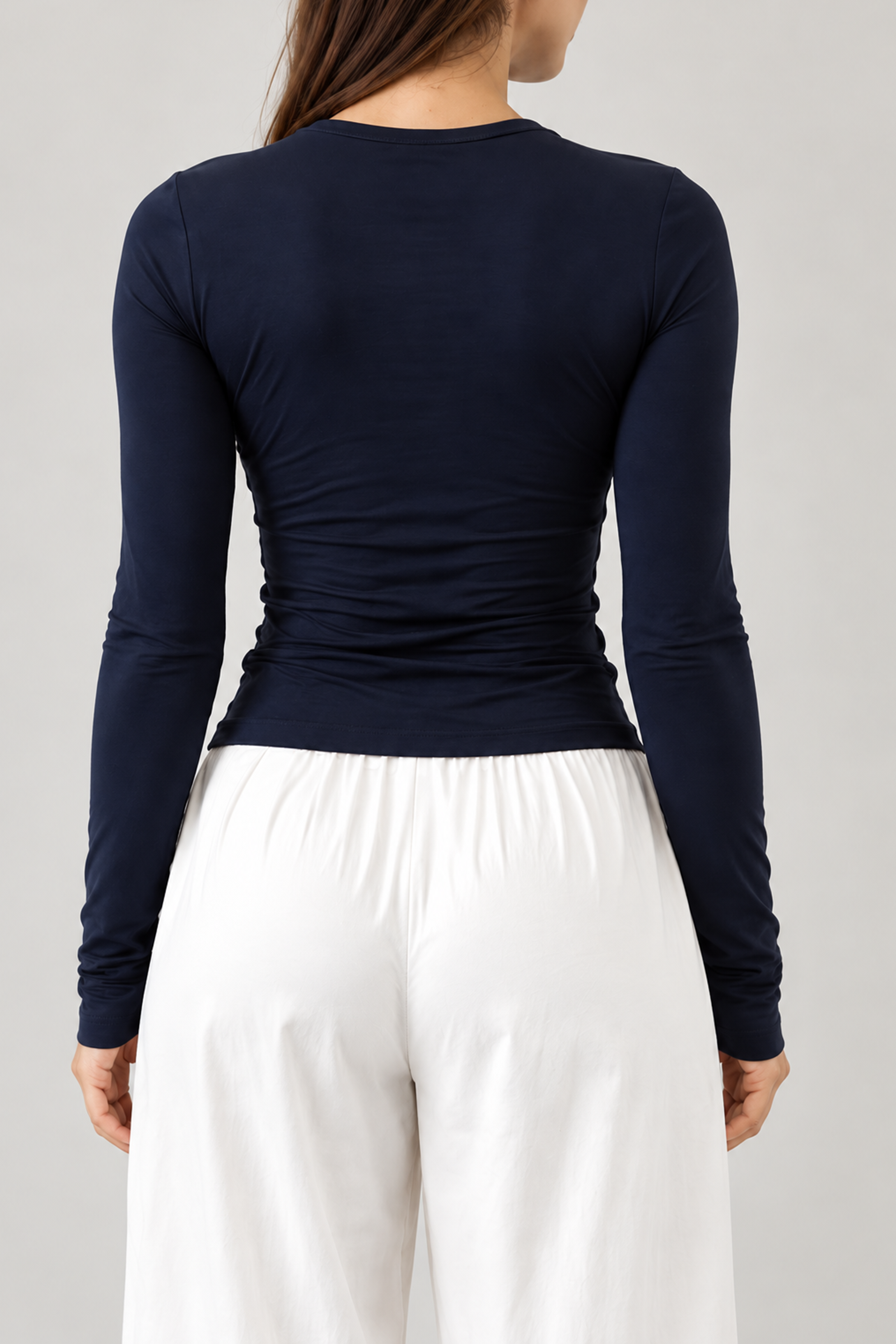 Image of Everyday Slim Fit Top – Blue