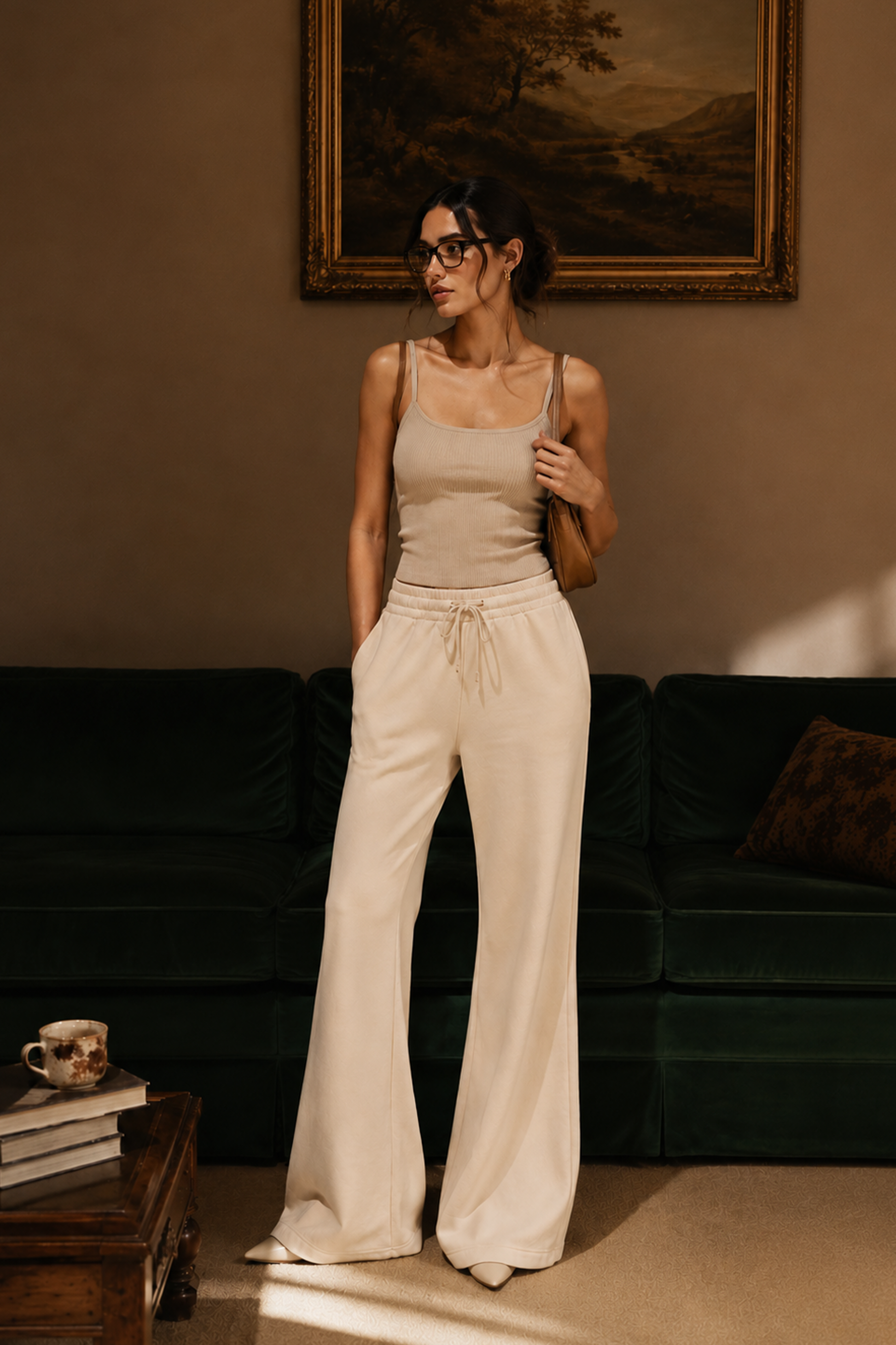Women's Everyday Wide-Leg Joggers with relaxed fit and comfort