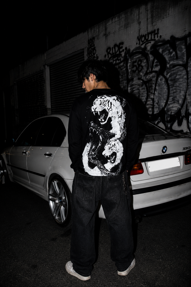Predator King Unisex Oversized Full Sleeve Tshirt