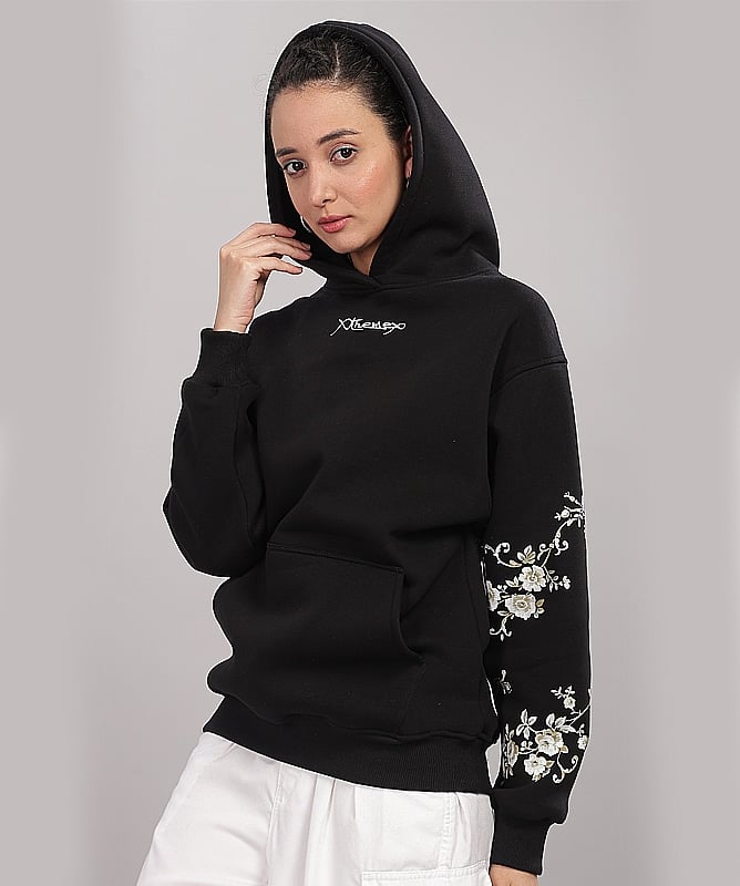 Floral Unisex Oversized Hoodie