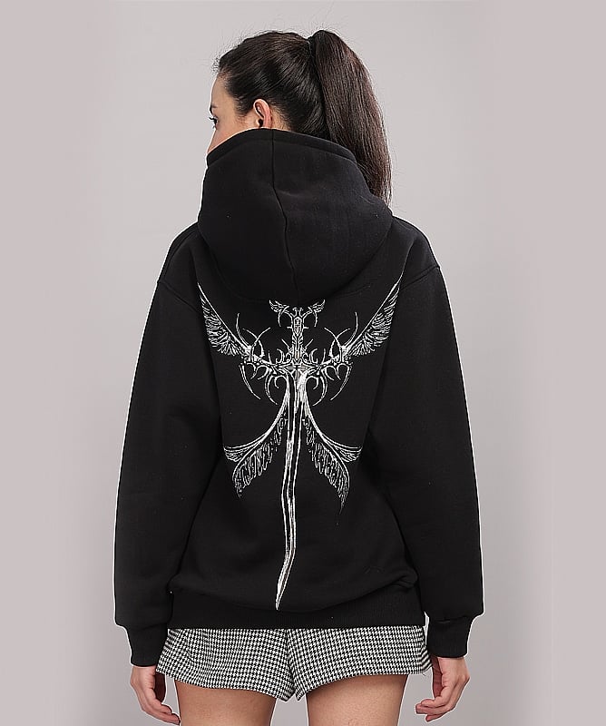 Warrior Unisex Oversized Hoodie