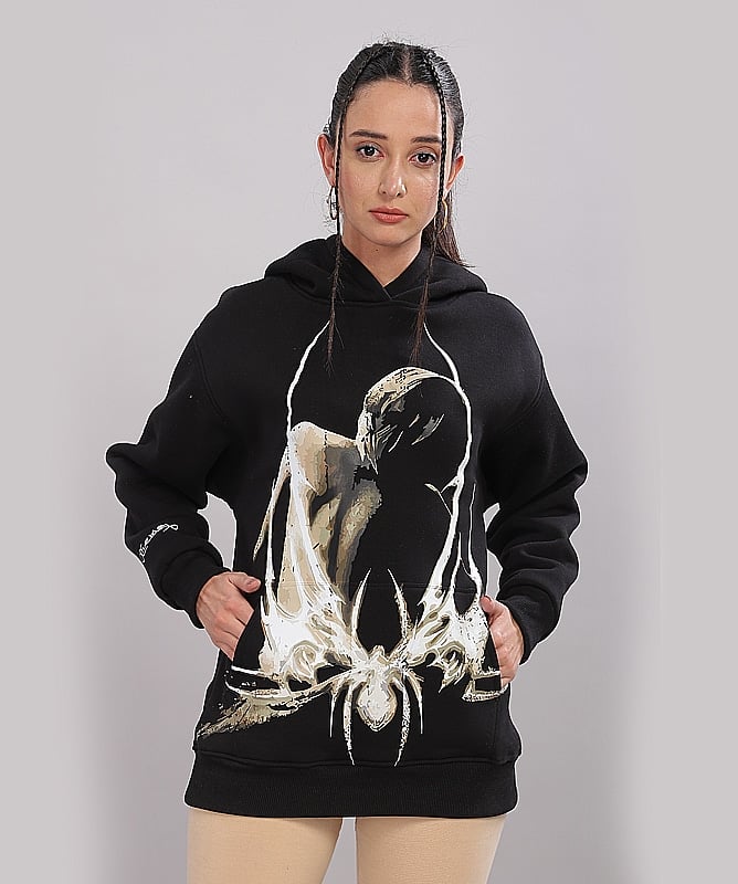 Shadow Web Unisex Oversized Hoodie