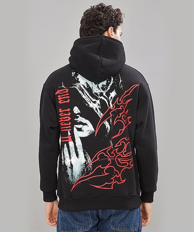 Dark Hood Unisex Oversized Hoodie S - Main Image