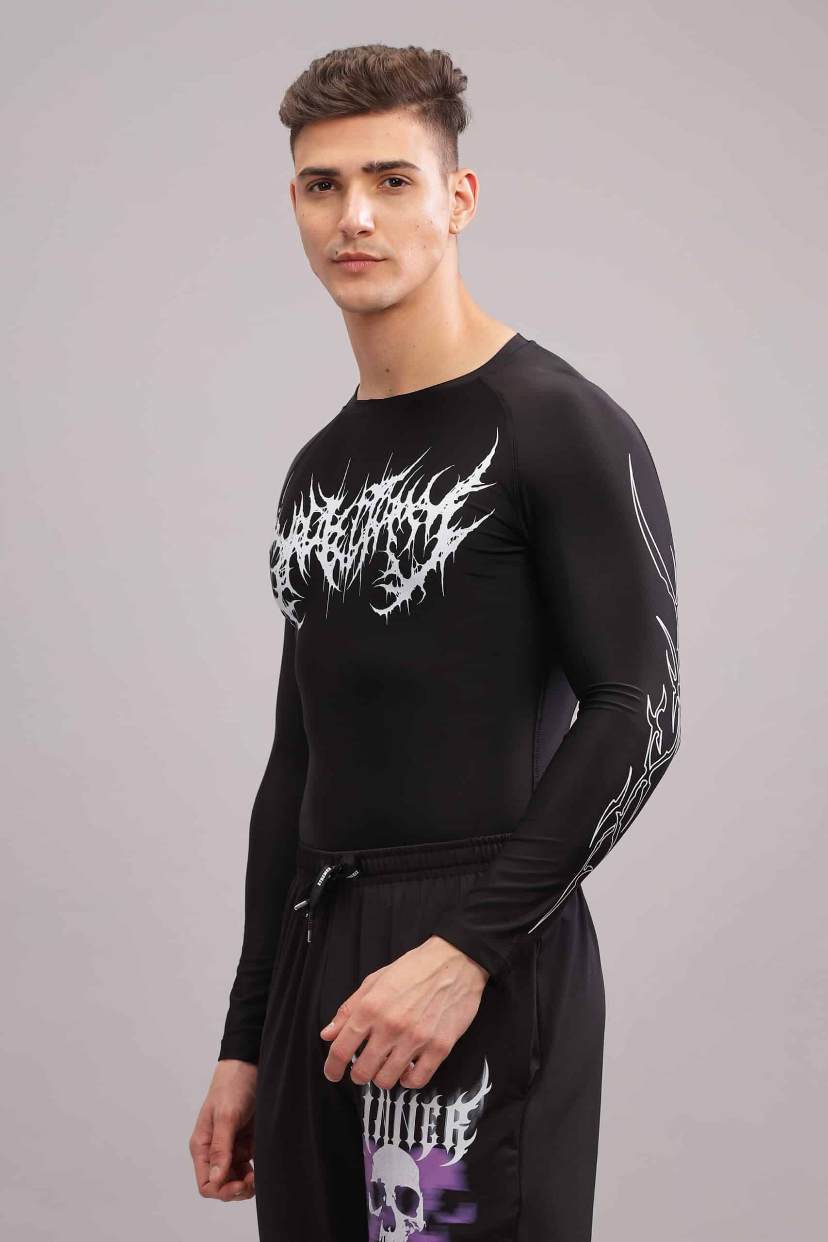 Villain Compression Tshirt Full Sleeve
