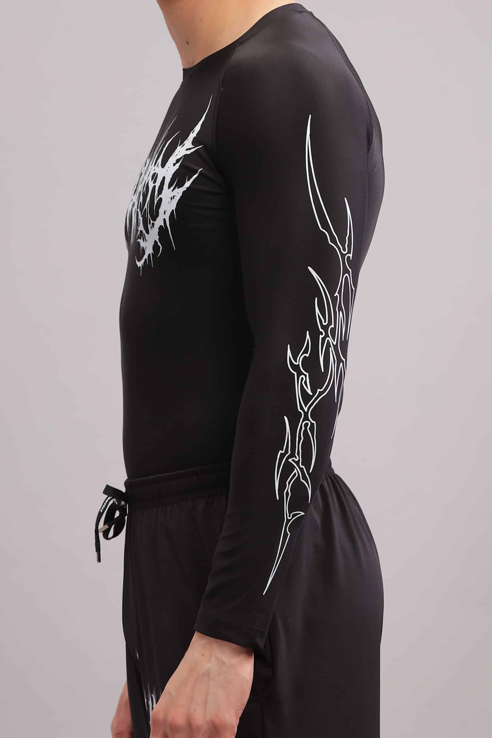 Villain Compression Tshirt Full Sleeve