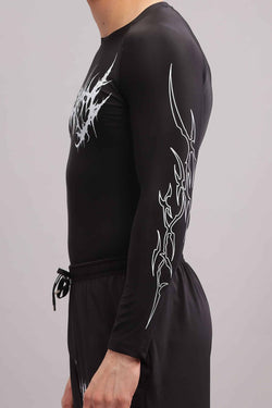 Image of Villain Compression Tshirt Full Sleeve