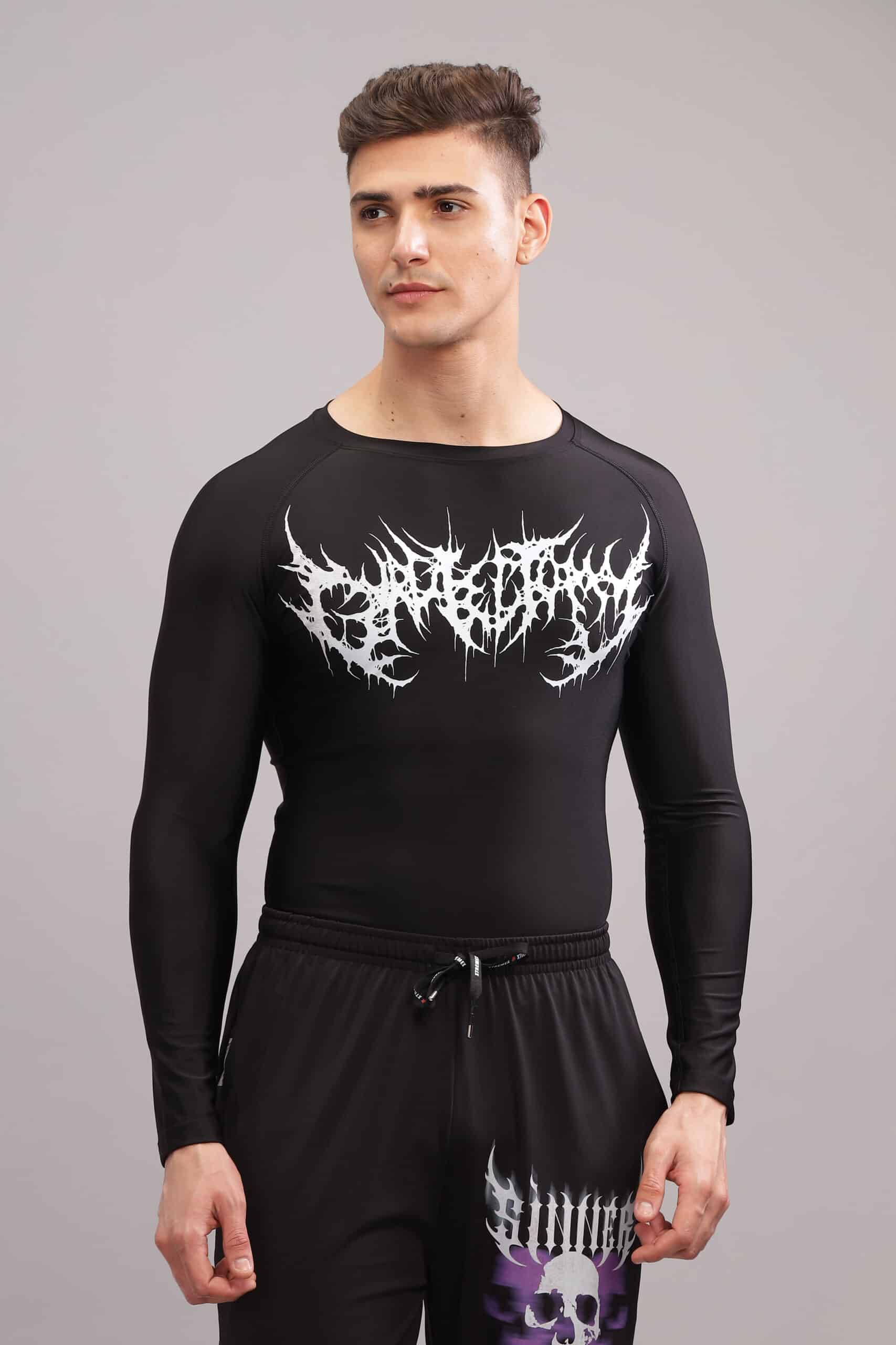 Image of Villain Compression Tshirt Full Sleeve