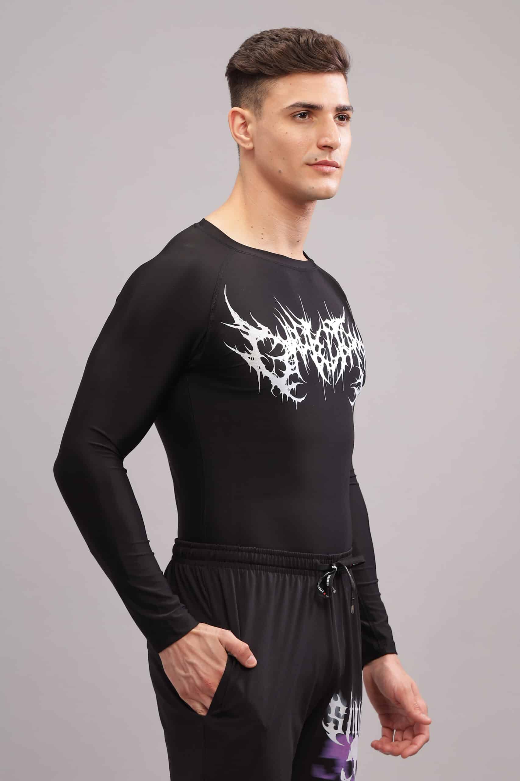 Villain Compression Tshirt Full Sleeve