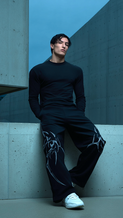 Image of Chrome Unisex Joggers