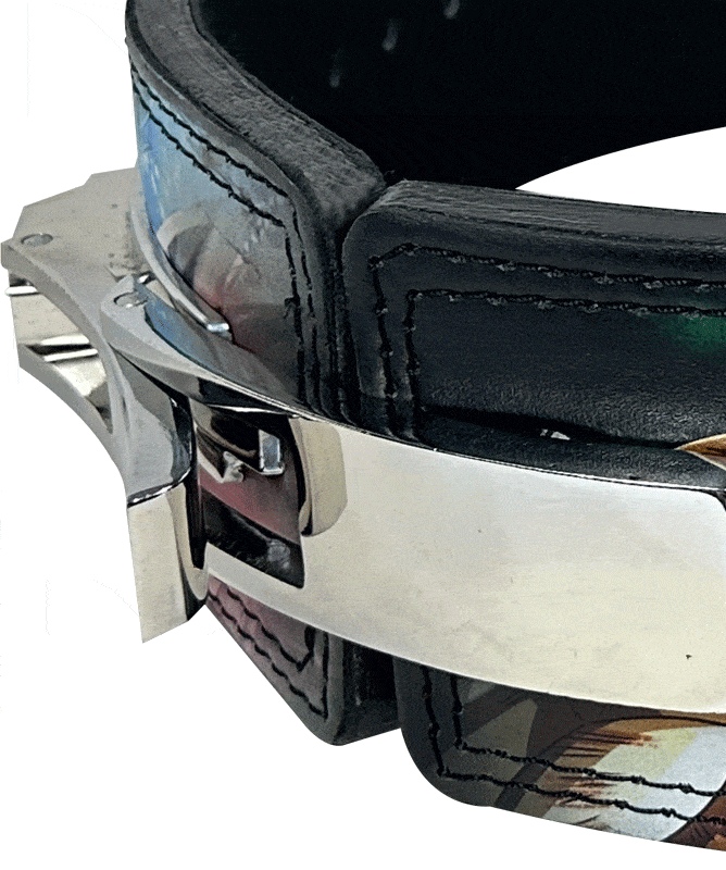 XTREMEX POWERLIFTING 13MM LEVER BELT - DB