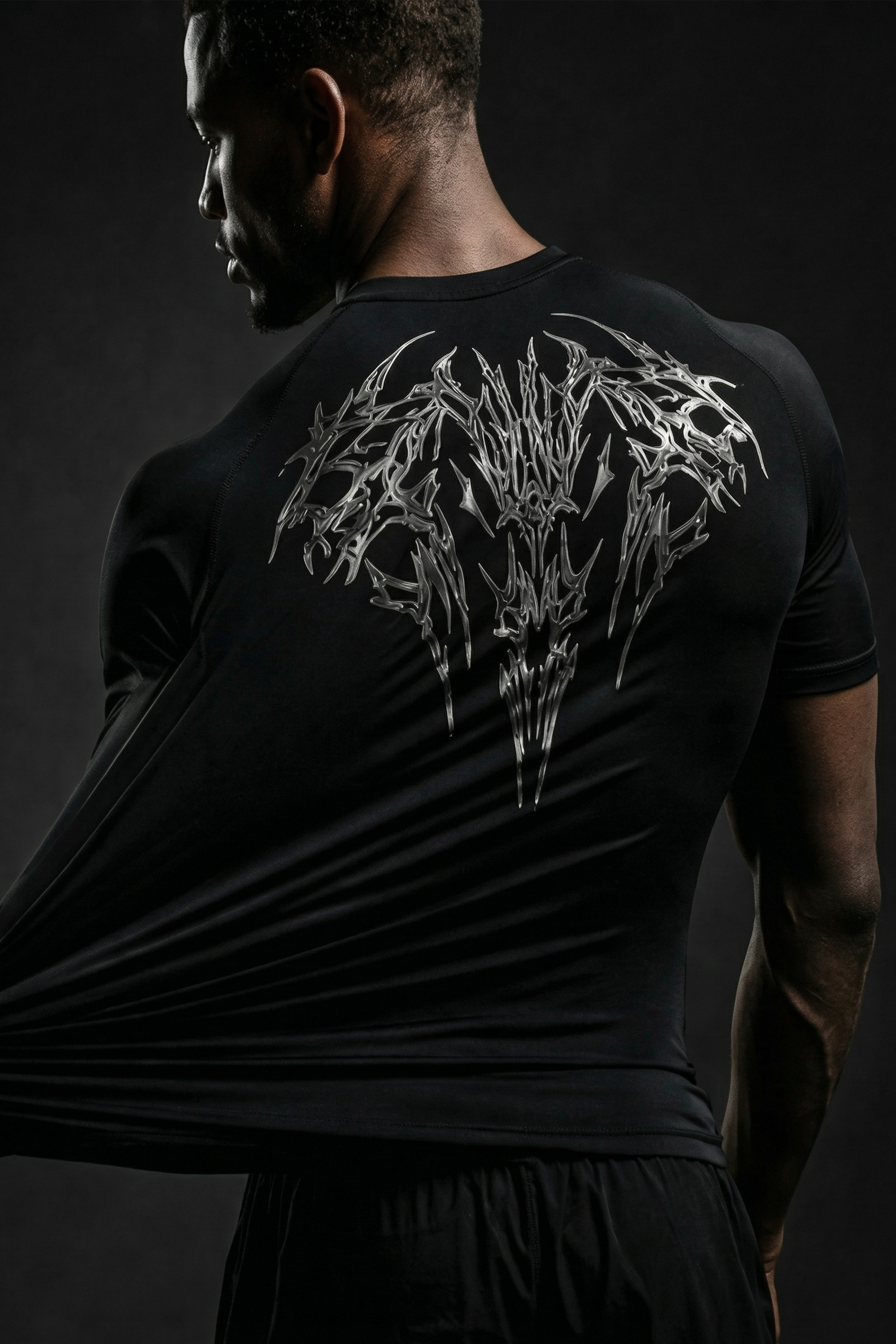 Image of Steelix Compression Tshirt Half Sleeve