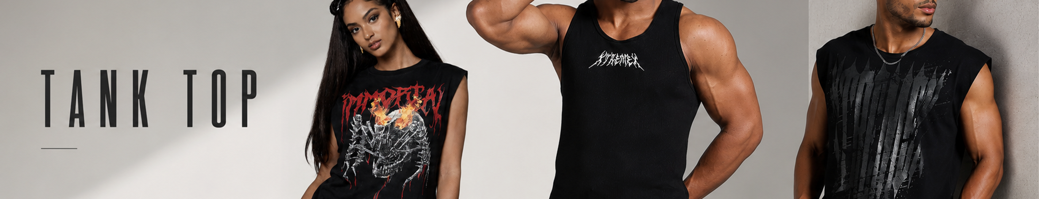 Premium graphic tank tops for men and women