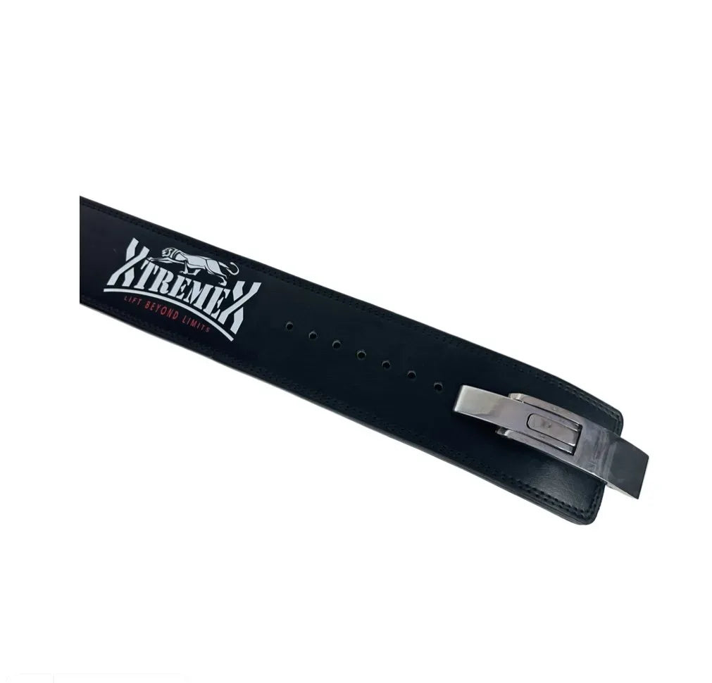 Image of XTREMEX POWERLIFTING 13MM LEVER BELT - BLACK