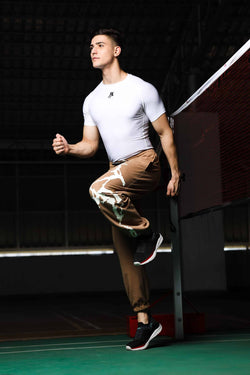 Image of Xtend Unisex Summer Joggers Brown