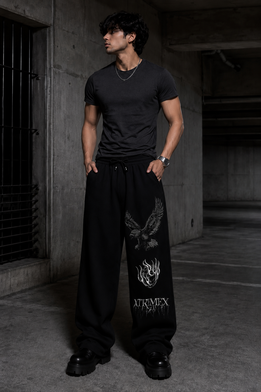 Rise High Unisex Joggers