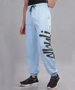Hustle Joggers - S, Sky blue
