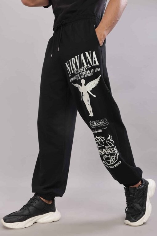 Vintage Nirvana Unisex Joggers - Image 2