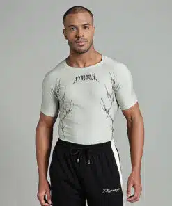 Alpha Compression Tshirt Half Sleeve - Apple Green, L