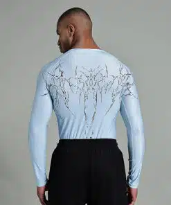 Alpha Compression Tshirt Full Sleeve - Ice Blue, S