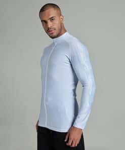 Warrior Compression Zipper - Sky blue, S