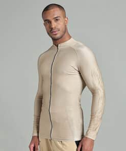 Warrior Compression Zipper - mustard yellow, M