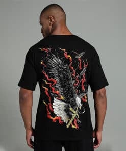 Flame Wings Unisex Oversized Tshirt